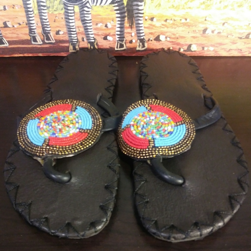Women's Leather Sandles Size 7